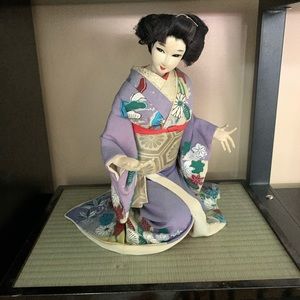 Oriental geisha girl